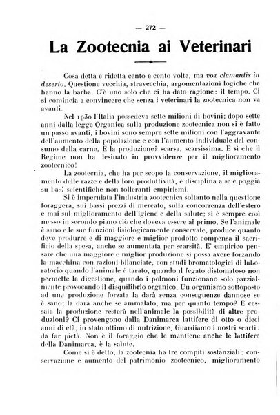 La critica zootecnica periodico illustrato mensile