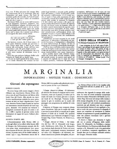 A B C rivista d'arte