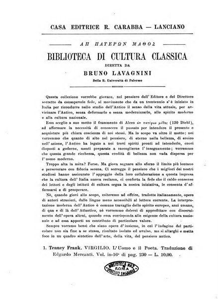 Archivio di filosofia organo della Società filosofica italiana