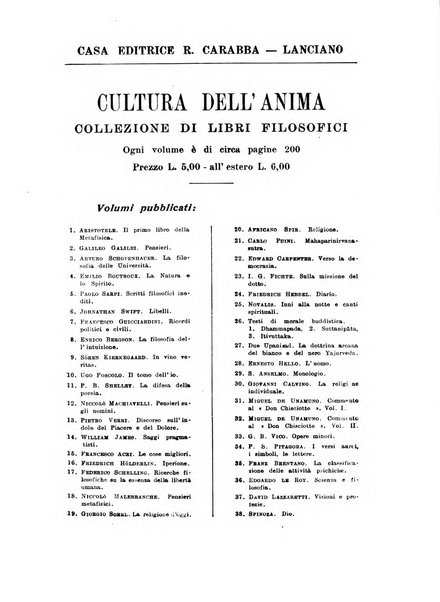 Archivio di filosofia organo della Società filosofica italiana