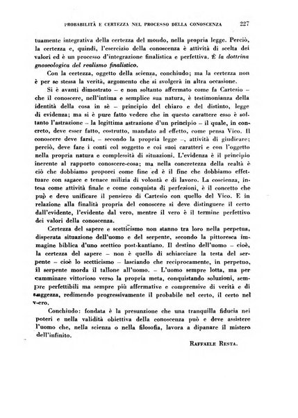 Archivio di filosofia organo della Società filosofica italiana