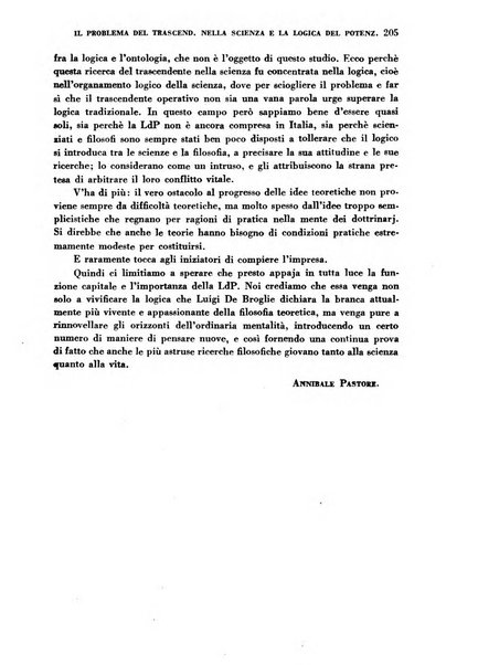 Archivio di filosofia organo della Società filosofica italiana