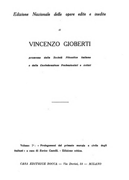 Archivio di filosofia organo della Società filosofica italiana