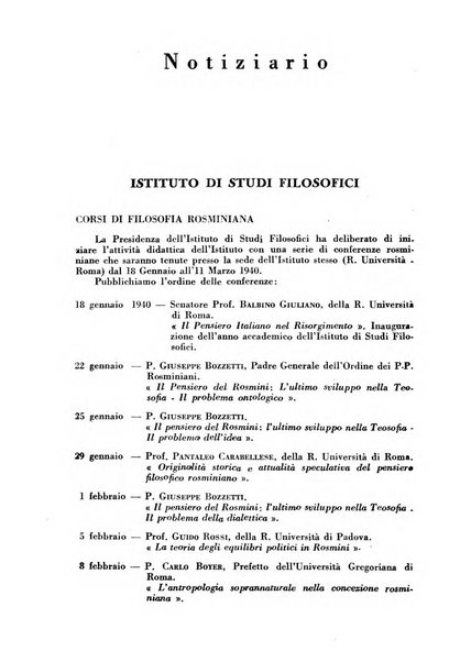 Archivio di filosofia organo della Società filosofica italiana