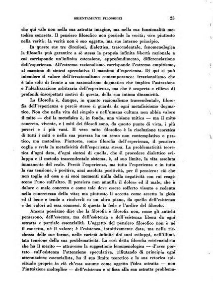 Archivio di filosofia organo della Società filosofica italiana