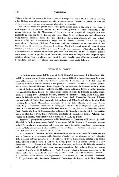 Archivio di filosofia organo della Società filosofica italiana