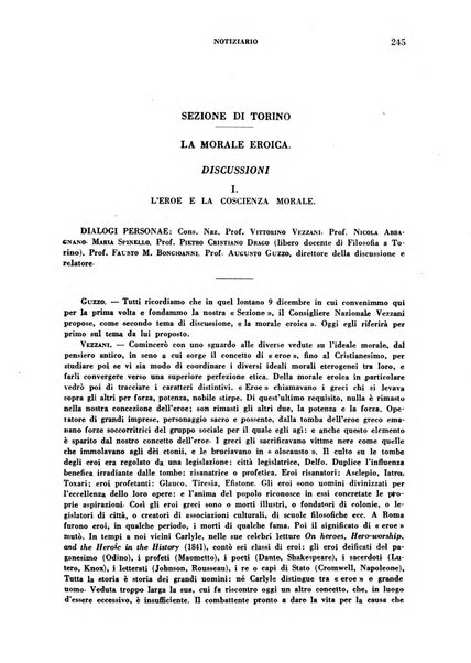 Archivio di filosofia organo della Società filosofica italiana