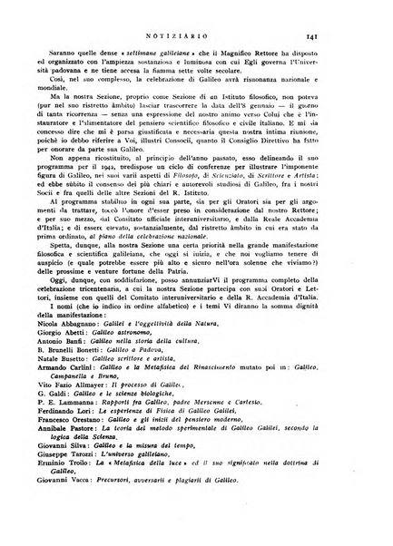 Archivio di filosofia organo della Società filosofica italiana