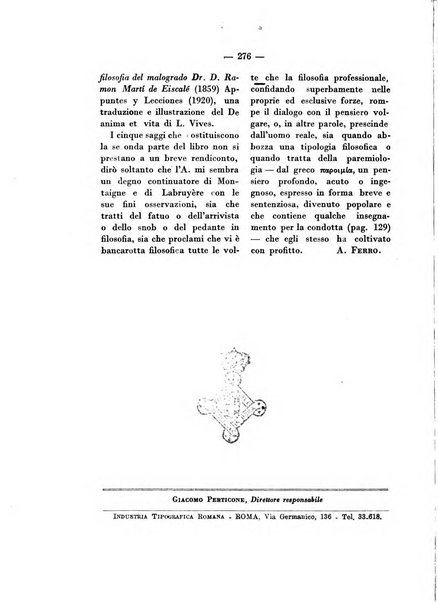 Archivio di storia della filosofia organo della Societa filosofica italiana