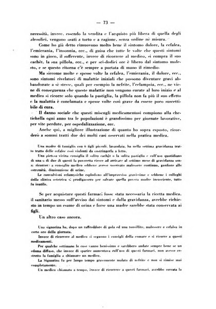 Archivio italiano di scienze farmacologiche farmacologia, farmacognosia, tossicologia, terapia, crenologia