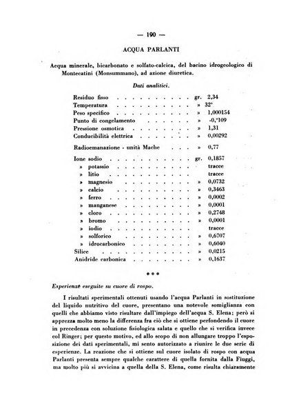 Archivio italiano di scienze farmacologiche farmacologia, farmacognosia, tossicologia, terapia, crenologia