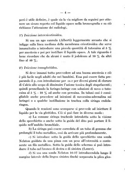 Archivio italiano per le malattie della trachea, bronchi, esofago