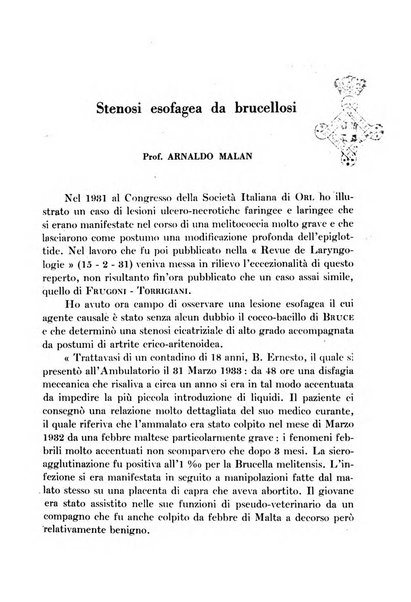 Archivio italiano per le malattie della trachea, bronchi, esofago