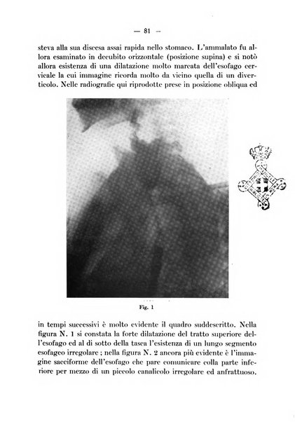 Archivio italiano per le malattie della trachea, bronchi, esofago