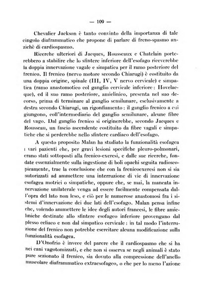 Archivio italiano per le malattie della trachea, bronchi, esofago