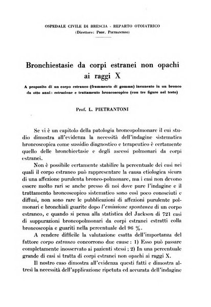 Archivio italiano per le malattie della trachea, bronchi, esofago