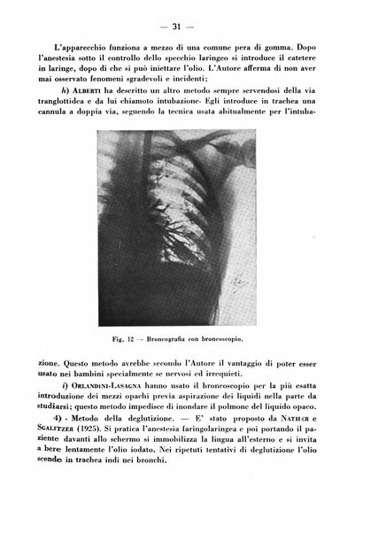 Archivio italiano per le malattie della trachea, bronchi, esofago