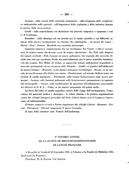 Archivio italiano per le malattie della trachea, bronchi, esofago