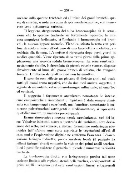 Archivio italiano per le malattie della trachea, bronchi, esofago