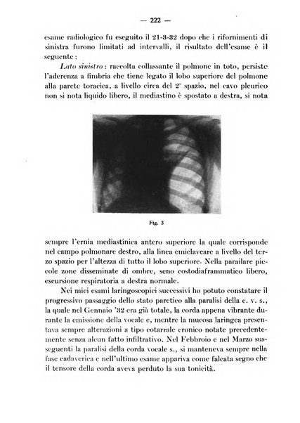 Archivio italiano per le malattie della trachea, bronchi, esofago