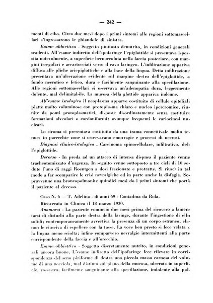 Archivio italiano per le malattie della trachea, bronchi, esofago