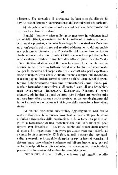 Archivio italiano per le malattie della trachea, bronchi, esofago