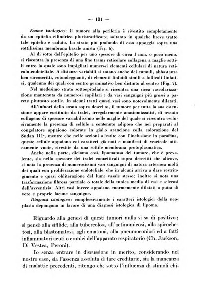 Archivio italiano per le malattie della trachea, bronchi, esofago