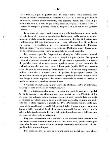 Archivio italiano per le malattie della trachea, bronchi, esofago