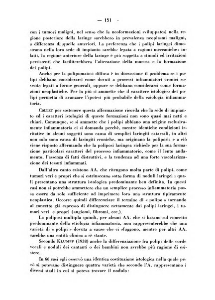 Archivio italiano per le malattie della trachea, bronchi, esofago