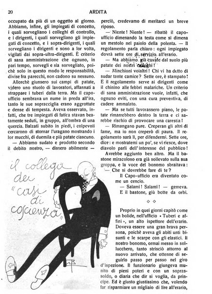 Ardita rivista mensile del giornale Il popolo d'Italia