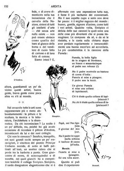 Ardita rivista mensile del giornale Il popolo d'Italia