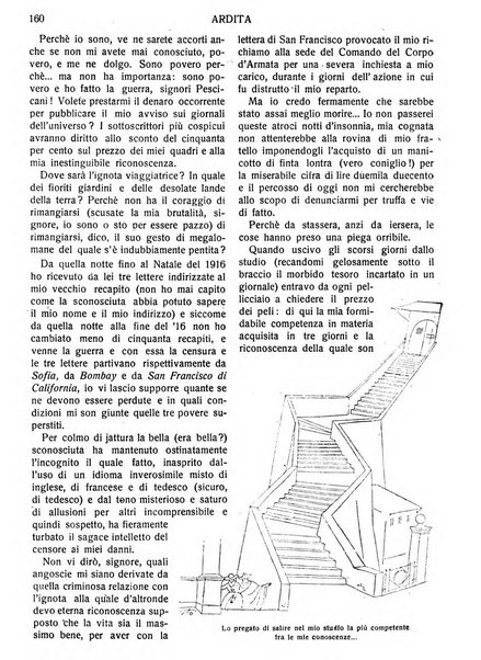 Ardita rivista mensile del giornale Il popolo d'Italia