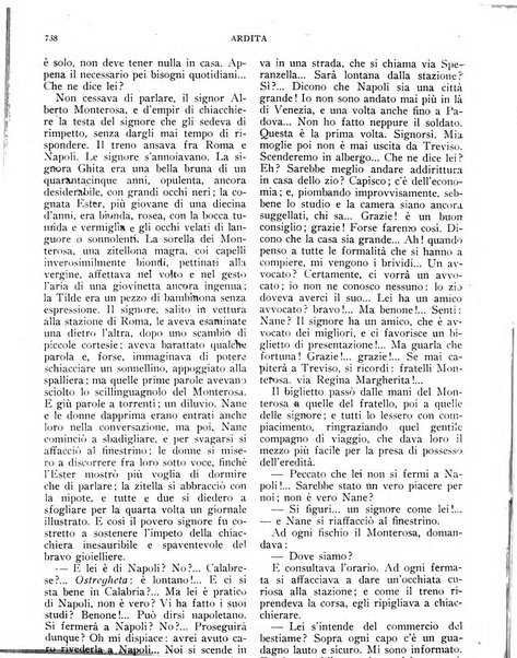 Ardita rivista mensile del giornale Il popolo d'Italia