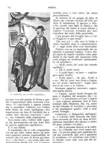 Ardita rivista mensile del giornale Il popolo d'Italia