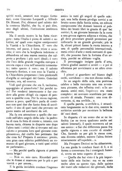 Ardita rivista mensile del giornale Il popolo d'Italia