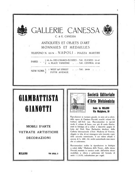 Arte pura e decorativa rivista mensile illustrata, per gli artisti, i collezionisti e per l'incremento dell'arte applicata, diretta da Armando Giacconi