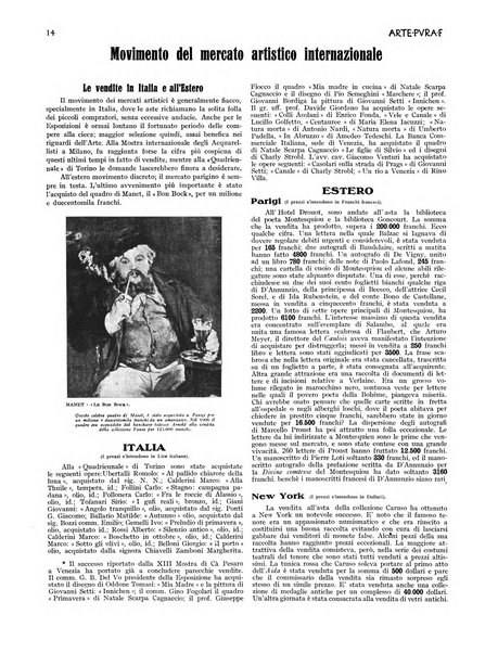 Arte pura e decorativa rivista mensile illustrata, per gli artisti, i collezionisti e per l'incremento dell'arte applicata, diretta da Armando Giacconi