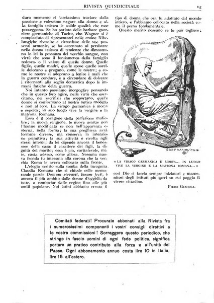 Assistenza civile rivista quindicinale, illustrata della Federazione Nazionale Comitati Assistenza Civile