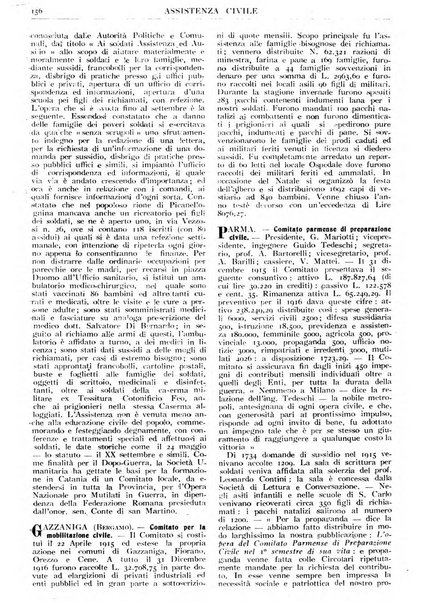 Assistenza civile rivista quindicinale, illustrata della Federazione Nazionale Comitati Assistenza Civile