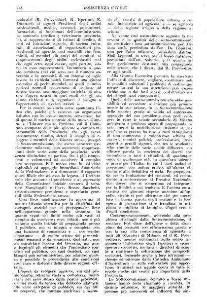 Assistenza civile rivista quindicinale, illustrata della Federazione Nazionale Comitati Assistenza Civile