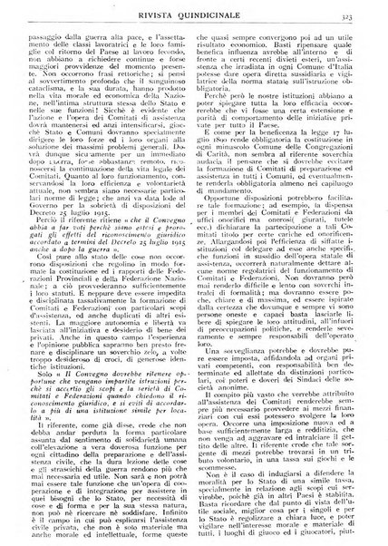 Assistenza civile rivista quindicinale, illustrata della Federazione Nazionale Comitati Assistenza Civile