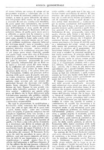 Assistenza civile rivista quindicinale, illustrata della Federazione Nazionale Comitati Assistenza Civile