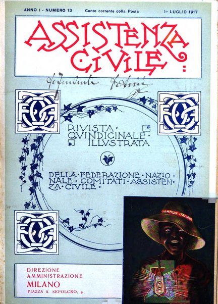 Assistenza civile rivista quindicinale, illustrata della Federazione Nazionale Comitati Assistenza Civile