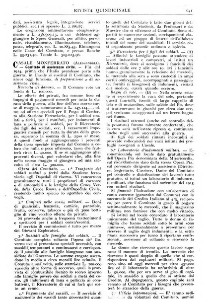 Assistenza civile rivista quindicinale, illustrata della Federazione Nazionale Comitati Assistenza Civile