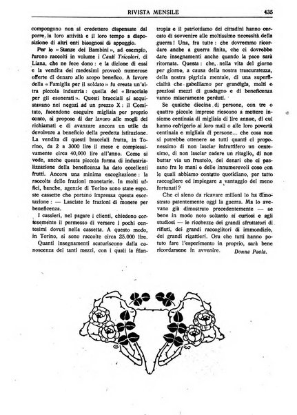 Assistenza civile rivista quindicinale, illustrata della Federazione Nazionale Comitati Assistenza Civile