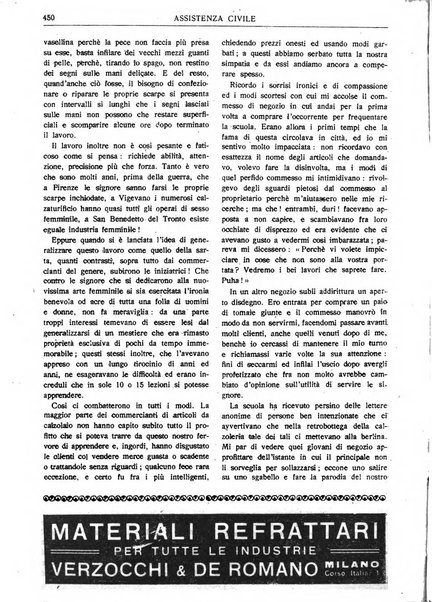 Assistenza civile rivista quindicinale, illustrata della Federazione Nazionale Comitati Assistenza Civile