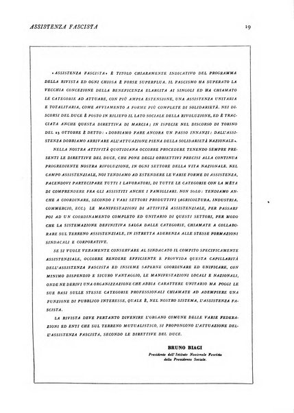 Assistenza fascista rivista della Cassa nazionale malattie per gli addetti al commercio