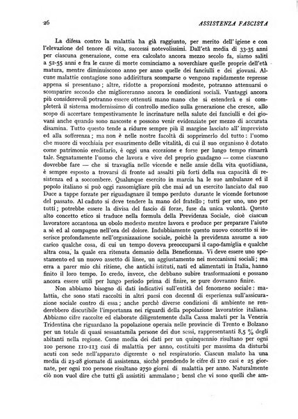 Assistenza fascista rivista della Cassa nazionale malattie per gli addetti al commercio