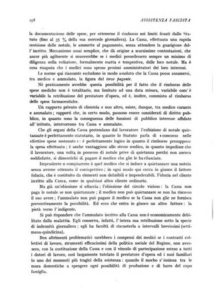 Assistenza fascista rivista della Cassa nazionale malattie per gli addetti al commercio