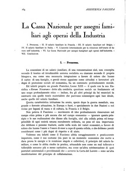 Assistenza fascista rivista della Cassa nazionale malattie per gli addetti al commercio